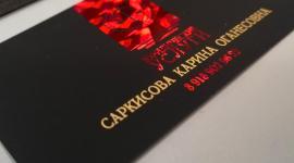 Фольгирование в 2 цвета