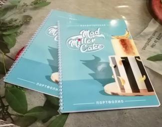 Переплет меню пружина металл